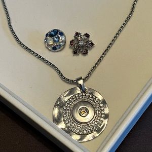 Magnolia and Vine Necklace